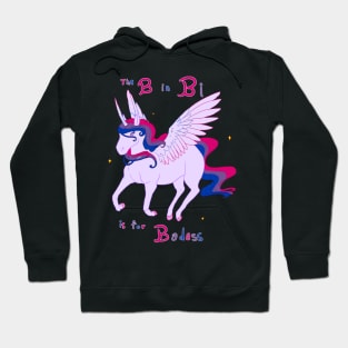 Badass Bi Alicorn Hoodie